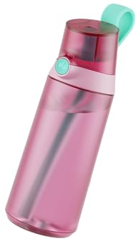 Air upp® Mini Sipper 600 ml Flasche, inkl. 3 Kapseln, Rosa