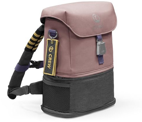 Stokke JetKids BackPack, Hazy Lilac - Erweiterbares Design für Kinder von 2-7 - Pflegeleichter, wasserabweisender Stoff - Mit herausnehmbarer Sitzunterlage, Namensschild & abnehmbaren Kapitänsstreifen