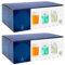 Tradineur - Pack de 2 Cajas de 6 Vasos Modelo Bodega - 34,5 cl - Fabricado en Vidrio Resistente - Apto para lavavajillas - 12 Uds Totales