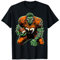 Lustiges American Football Zombie Halloween Fußball Kostüm T-Shirt