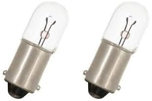 cyclingcolors 6V 4W BA9S GLÜHBIRNE AUTO GLÜHLAMPE AUTOBIRNE MOTORRAD MOPED ARMATURENBRETT BIRNE MOFA MOKICK ZÜNDAPP KREIDLER HERCULES ANZEIGELAMPE (Packung mit 2)