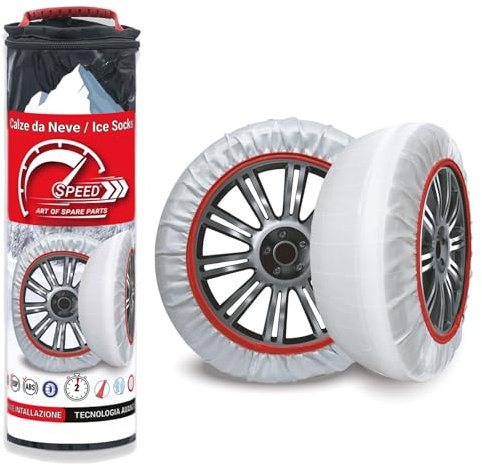 Speed Calze da Neve OMOLOGATE EN 16662-1 per Pneumatici GOMME 205/55 R 16