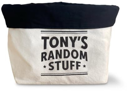 History & Heraldry Personalised Top Bloke storage pouch (Contemporary, Tony)
