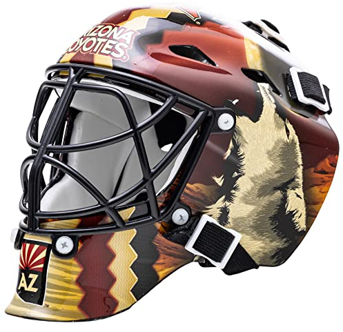 NHL Unisex-Erwachsene Franklin Sports Coyotes Mini Torwartmaske, Multi, Einheitsgröße