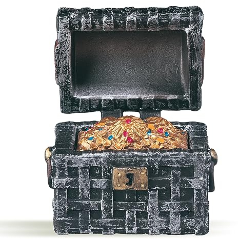 Papo 39412 Treasure Funken, Schatztruhe, Spielfigur, Mehrfarben