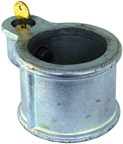 Buyers Products KPL200 King Pin Lock | Ayuda a disuadir el robo del remolque con resistencia de acero fundido, seguridad con llave, fácil manejo y ajuste rápido en