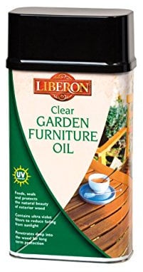 Liberon GFOCL1L 1L Garden Furniture Oil - Clear