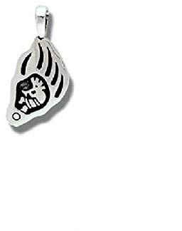Indianerschmuck Silberanhänger Kokopelli Navajo Design