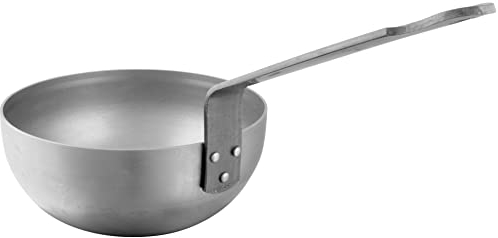 Mauviel 3612.24 M'Steel Sauteuse Evasée Bombée Acier 24 cm