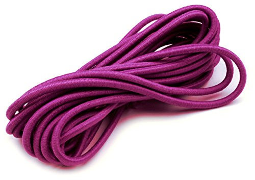 Schnoschi 5m violett elastische Gummikordel 3mm