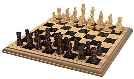 ColorBaby 43635 - Schachspiel aus Holz, klein, 30 x 30 cm