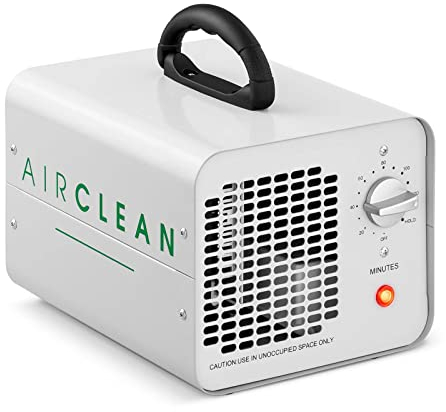 Ulsonix Ozongenerator Luftreiniger Ozongerät AIRCLEAN 10G-WL (10000mg/h, 102 W, Timer bis 120 min, Filter: Edelstahl) Geruchsentferner Geruchsneutralisierer