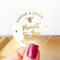 Wedding Favor Sticker Sheet - Custom Meant to Bee Labels for Jars Honey Labels and Stickers for Wedding Favors - RW35