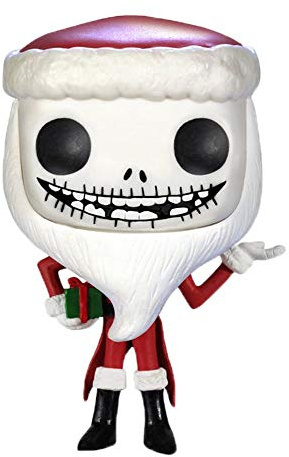 The Nightmare Before Christmas Santa Jack Skellington Vinyl Figure 72 Funko Pop! Standard