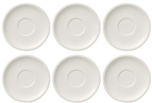 Villeroy & Boch ARTESANO ORIGINAL Untertasse Ø 15,5cm 6er Set weiß Porzellan