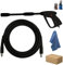 parpyon® Kit Accessori idropulitrice Annovi reverberi – Black Decker Pistola, Lancia, Tubo, Testina ugello per Idropulitrice AR Blue Clean con Attacco rapido per Tubo Acqua ricambi (KIT615T)