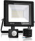 Blivrig LED Strahler mit Bewegungsmelder Außen 50W, Warm Fluter Leuchte mit Bewegungssensor, Superhell 5000LM Aussenstrahler, IP66 Wasserdicht Scheinwerfer, für Garten, Garage, Hof (Warmweiß, 50W)