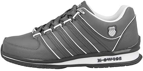 K-Swiss Herren Rinzler Sneaker, Charcoal/White, 41 EU
