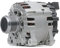 RIDEX 4G0329 Lichtmaschine Generator Alternator 150A 12V mit Freilaufriemenscheibe