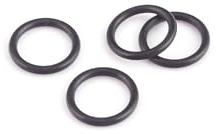 Generic O-Ring für Kickstarterwelle, Gummi, Schwarz, 12 mm Innendurchmesser, 2,5 mm Dicke, Passt für Simson S51 und SR50