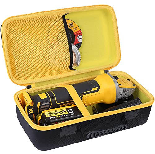 khanka Hard Tools Case Replacement for DEWALT 20V MAX Angle Grinder Tool (DCG413B), Case Only