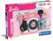 Clementoni - 26067 - Supercolor Puzzle Shaped Barbie - Puzzle 60 Teile Ab 5 Jahren, buntes Kinderpuzzle mit besonderer Leuchtkraft & Farbintensität, Geschicklichkeitsspiel für Kinder