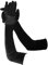 KINBOM Opernhandschuhe Lang, Samt Dehnbar Handschuhe Lang Damen Samthandschuhe Abendhandschuhe Lang Tanzhandschuhe für Damen (Schwarz)
