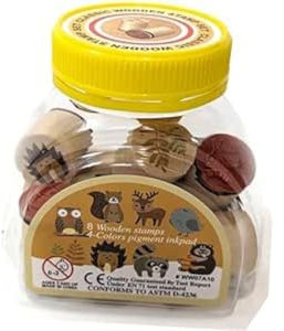 GOKI Stempel Waldtiere (8 Stempel)