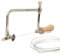 Sega a filo diamantato superfine con staffa for sega a forma di U. Sega da traforo multifunzione for utensile da taglio fai-da-te in metallo giada, marmo, granito (Color : Hand saw with 0.4mm 1m)