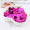 600 pezzi 8 mm piatto tondo paillettes matrimonio cucito artigianale pvc paillettes coriandoli per accessori di abbigliamento - fucsia