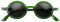 LONDON MOLE® Moley Sonnenbrille | Coole runde Gläser | Herren damen unisex | Feder-Scharniere
