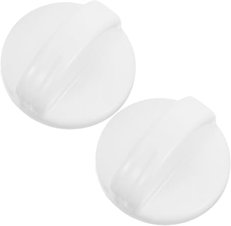 LABRIMP 2pcs Washer Timer Control Knobs for Semi-automatic Washing Machines Easy to Install Dryer Knobs Compatible Models