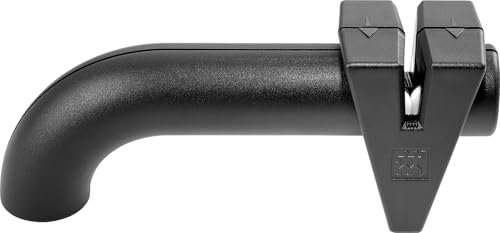 Zwilling TWINSHARP Messerschärfer, Keramikscheiben, einfache & sichere Handhabung, schwarz