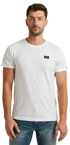 PME Legend Herren Rundhals T-Shirt COLD DYE Regular Fit Schwarz Weiss Grün Blau