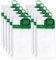 Rrochio Sacchetto per Vorwerk Folletto VK150, 10 Sacchetti Accessori per Aspirapolvere Folletto Vorwerk VK140, FP140, FP150, Sacchetti Originali per la Polvere Accessorio di Ricambio