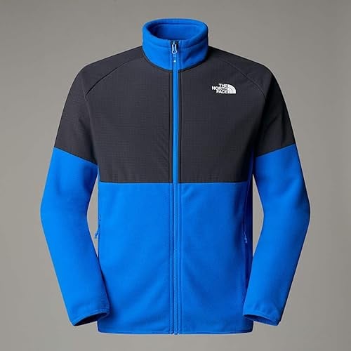 The North Face Men's Glacier Heavyweight Full Zip Jacket, Deep Nori/Asphalt Grey, XXL
