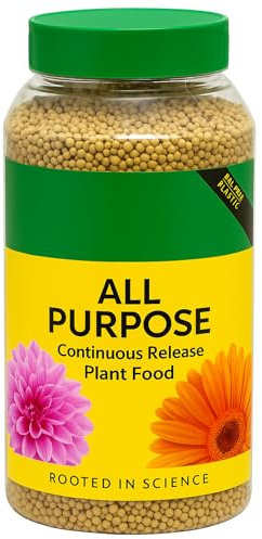 All Purpose Continuous Release Plant Food, 900g – Feeds Plants for up to 6 Months for Healthier, Greener Growth