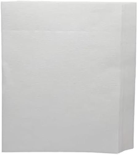 MXBAOHENG Lot de 50 filtres à huile en papier pour friteuses - 35 x 45 cm - Prolonge la durée de vie de l'huile - Convient pour poulet rôti, barbecue, hamburger, restaurant