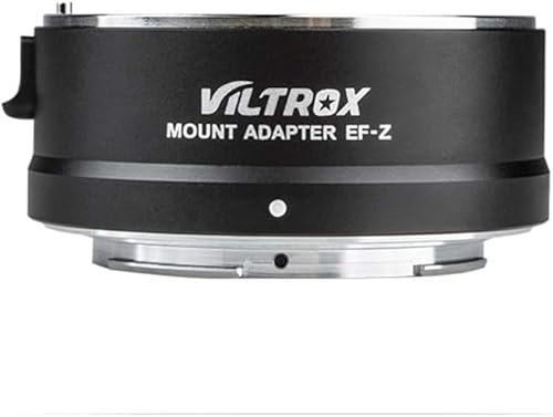 EF-Z Auto-focus Metal Electronic Lens Mount Adapter Compatible with Canon EF/EF-S Series Lens to Z-Mount Camera Nikon Z5 Z50 Z6 Z6II Z6III Z7 Z7II Z7III Z8 Z30 Zfc