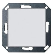 Gira 236400 LED-Orientierungsleuchte, Warmweiß, System 55, Reinweiß glänzend