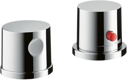 Uno, 2-Loch, Wannenrandthermostat, Fertigset, chrom, 38480, Axor Hansgrohe
