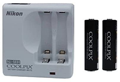 Nikon MH-72 UK Battery Charger and EN-MH2-B2 Rechargeable Ni-MH Batteries