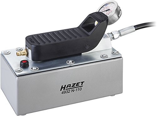 Hazet 4932N-110 Pompa Idraulica Ad Aria Compressa, Multicolore