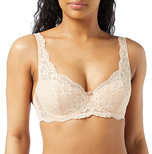 Triumph Damen Halbschalen Halbschalen BH Amourette Charm WHP, Beige (Neutral Beige EP), 70B (Herstellergröße: 32B)