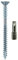EUROTEC 905632 Justierschraube Justitec 6.0x130 TX25 verzinkt-blau, silber