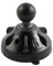 RAM Mounting Systems RAM Mount 3 Suction Cup Base w/1 Plastic Ball