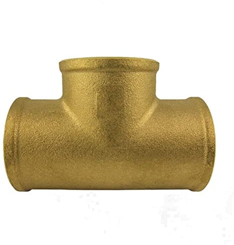KLASEBO Raccord en T en Laiton réduit Le Filetage intérieur 1x 3/4x 1