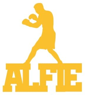 Personalised Boxing Card Cake Topper, Birthday, Celebration, Sports, Hobby, Handmade
