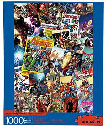 AQUARIUS 65350 Marvel Avengers Collage 1000 pc Puzzle