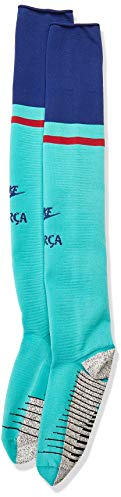 NIKE FCB U Nk Stad OTC Sock 3R - Cabana/Noble red/deep royal Blue, Größe:M